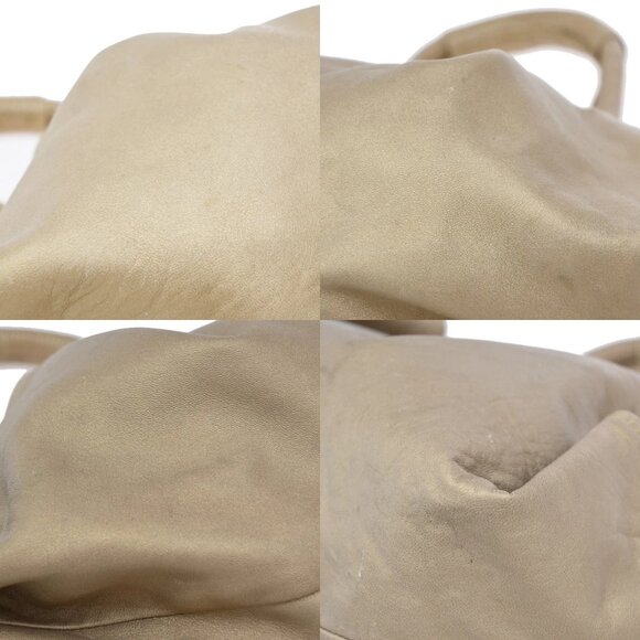 LOEWE Anagram Logo Nappa Aire Hand Bag Leather Gold Spain 34EF512 - Picture 7 of 15